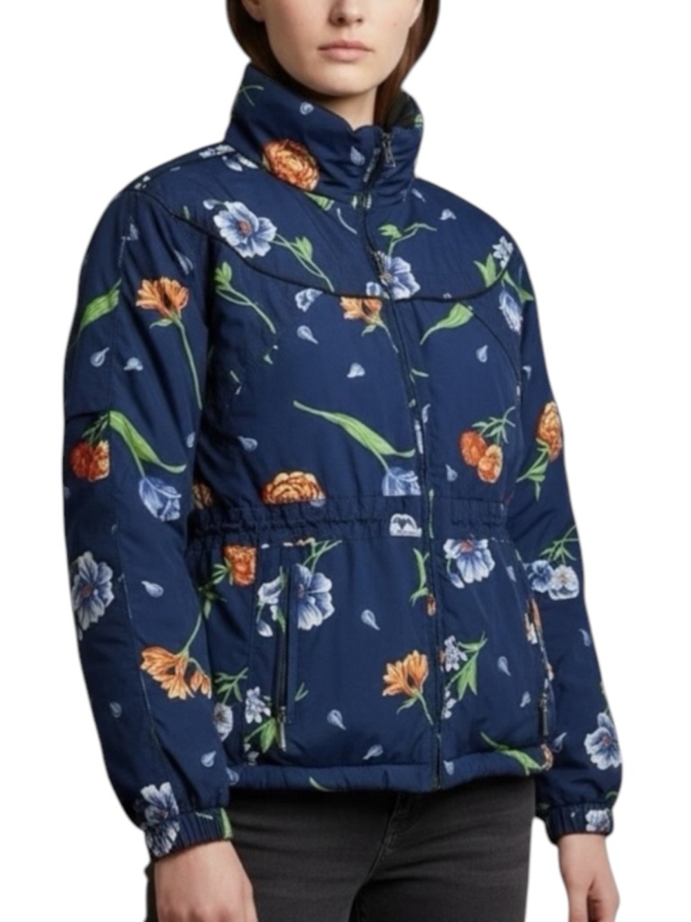 OBERMEYER Waterproof Floral Ski Jacket - Size 18 Teen